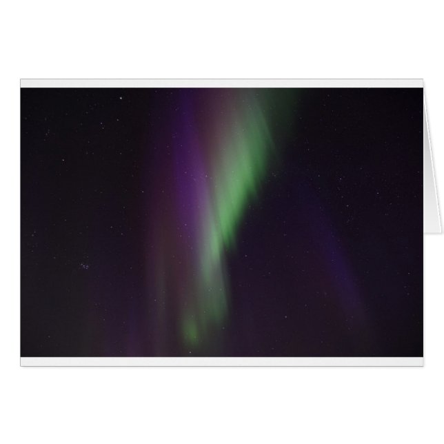 Personalise Northern-Lights Aurora Borealis Sky (Front Horizontal)