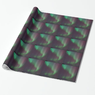 Personalise Northern-Lights Aurora Borealis Sky Wrapping Paper