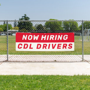 Personalise Now Hiring CDL Drivers Any Job Large Banner