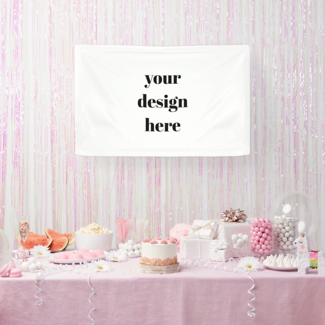 Personalise or Customise Banner (Party)