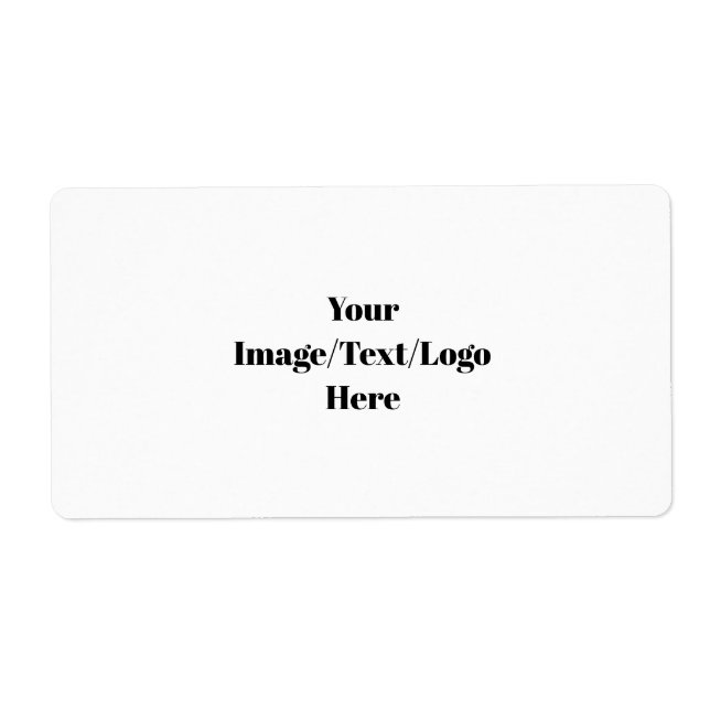 Personalise or Customise Blank Templates (Front)