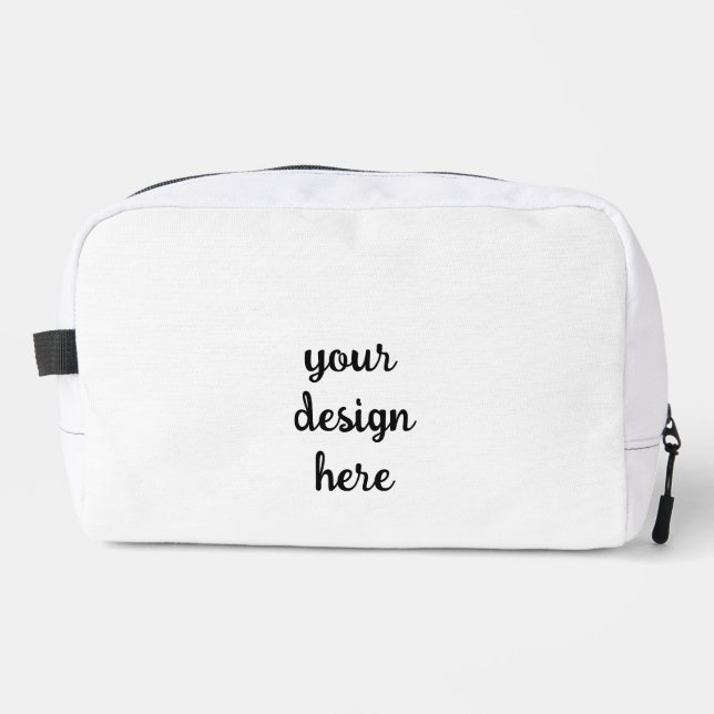 Personalise or Customise  Dopp Kit (Front)