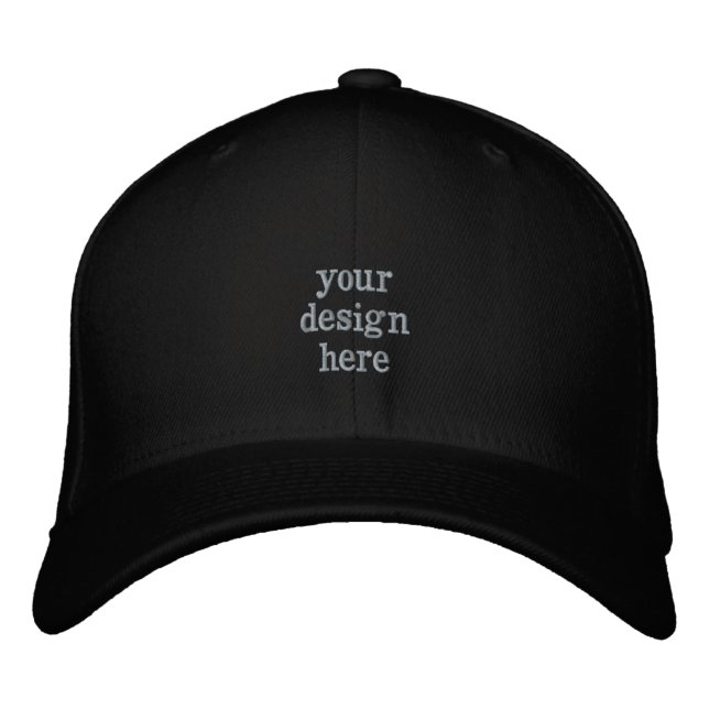 Personalise or Customise Embroidered Hat (Front)