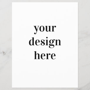 Personalise or Customise  Flyer