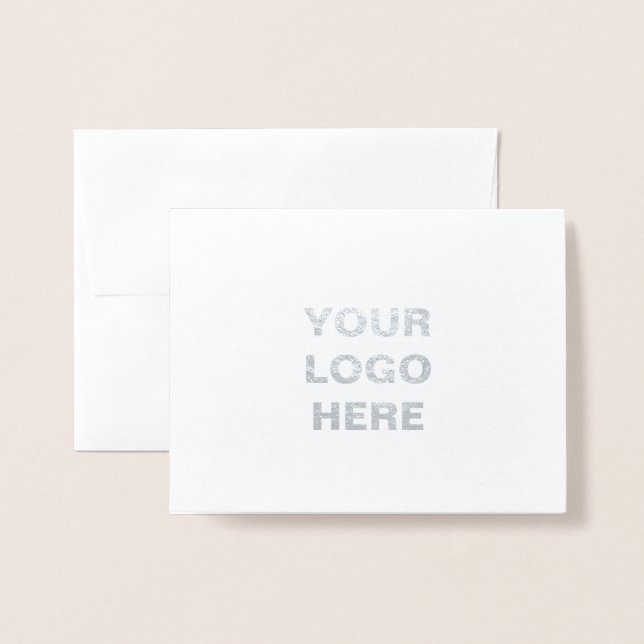 Personalise or Customise  Foil Card (Front With Envelope)