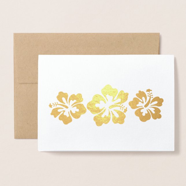 Personalise or Customise  Foil Card (Front With Envelope)