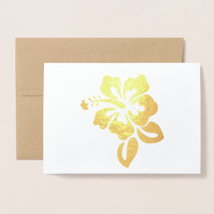 Personalise or Customise Foil Card