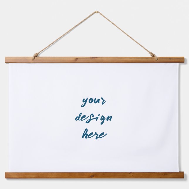 Personalise or Customise  Hanging Tapestry (Front)