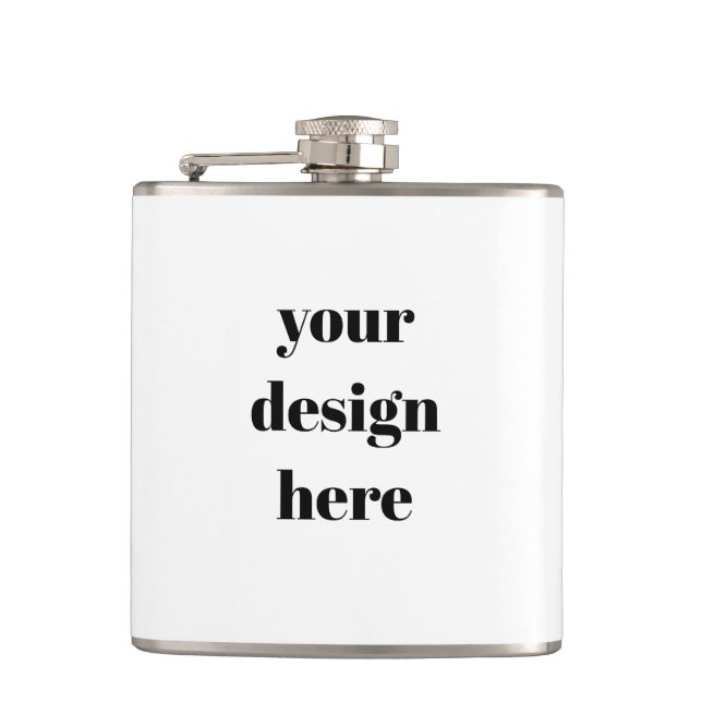 Personalise or Customise Hip Flask (Front)