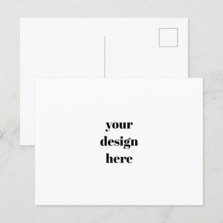 Personalise or Customise Holiday Postcard