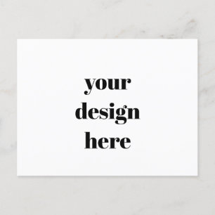 Personalise or Customise  Invitation Postcard