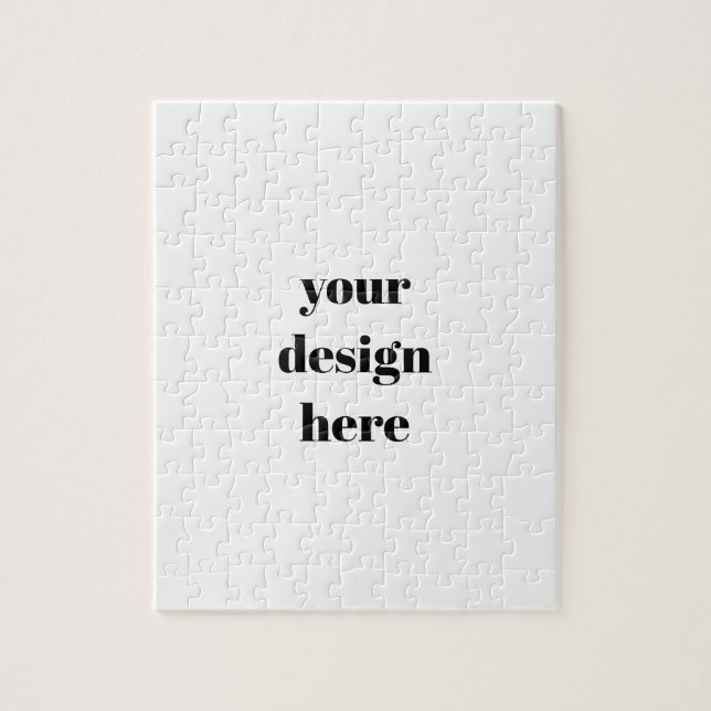 Personalise or Customise  Jigsaw Puzzle (Vertical)