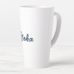Personalise or Customise Latte Mug