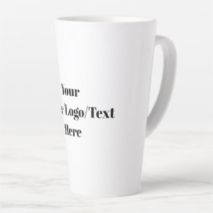 Personalise or Customise Latte Mug