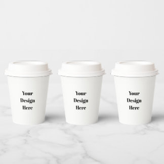 Personalise or Customise  Paper Cups