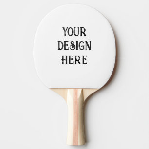 Personalise or Customise  Ping Pong Paddle