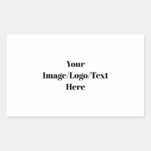 Personalise or Customise Rectangular Sticker
