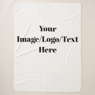 Personalise or Customise Sherpa Blanket