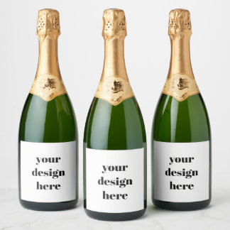 Personalise or Customise Sparkling Wine Label
