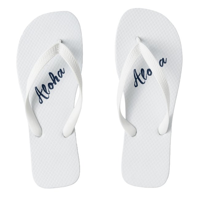 Personalise or Customise Thongs (Footbed)