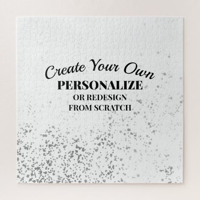 Personalise or Redesign - Create Your Own Jigsaw Puzzle (Vertical)