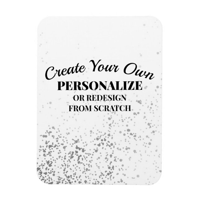 Personalise or Redesign - Create Your Own Magnet (Vertical)