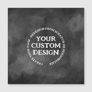 Personalise or Redesign from Scratch - Magnet Card