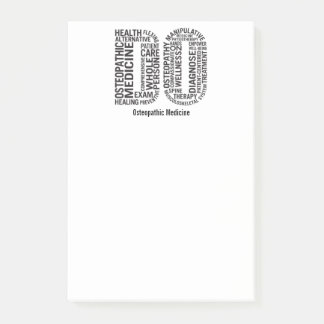 Personalise Osteopathic Medicine DO Osteopathy Post-it Notes