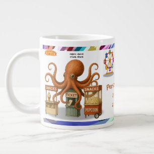Personalise: Otto’s snack shack Large Coffee Mug