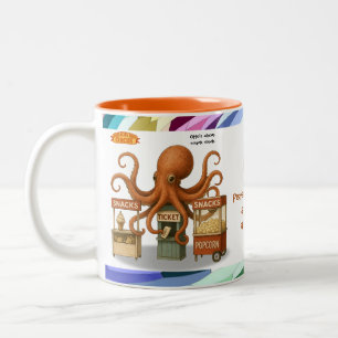 Personalise: Otto’s snack shack Two-Tone Coffee Mug
