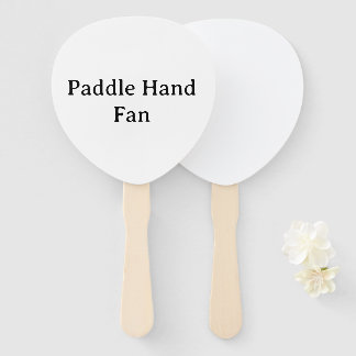 personalise Paddle Paddle Hand Fan