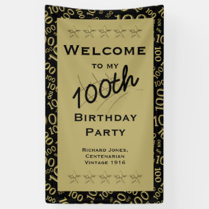 Personalise:  Personalise: Welcome to my 100th Bir Banner