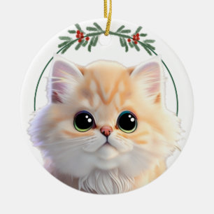 Personalise pet ornament cute pet cat