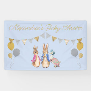 Personalise Peter rabbit Baby Shower Garden Sign