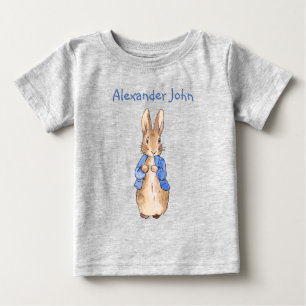Personalise Peter the rabbit Baby T-Shirt
