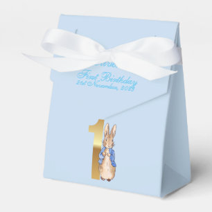Personalise Peter the Rabbit Child Name Birth Date Favour Box