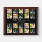 Personalise photo collage and text