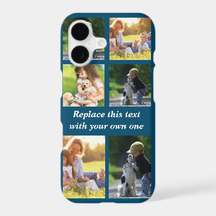 Personalise photo collage and text Case-Mate iPhon