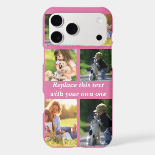 Personalise photo collage and text Case-Mate iPhon