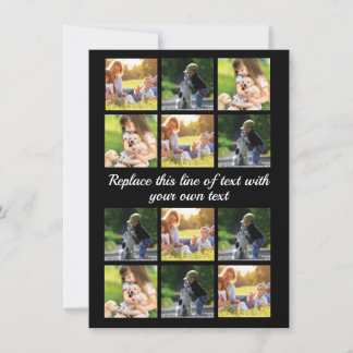 Personalise photo collage and text Case-Mate iPhon Announcement