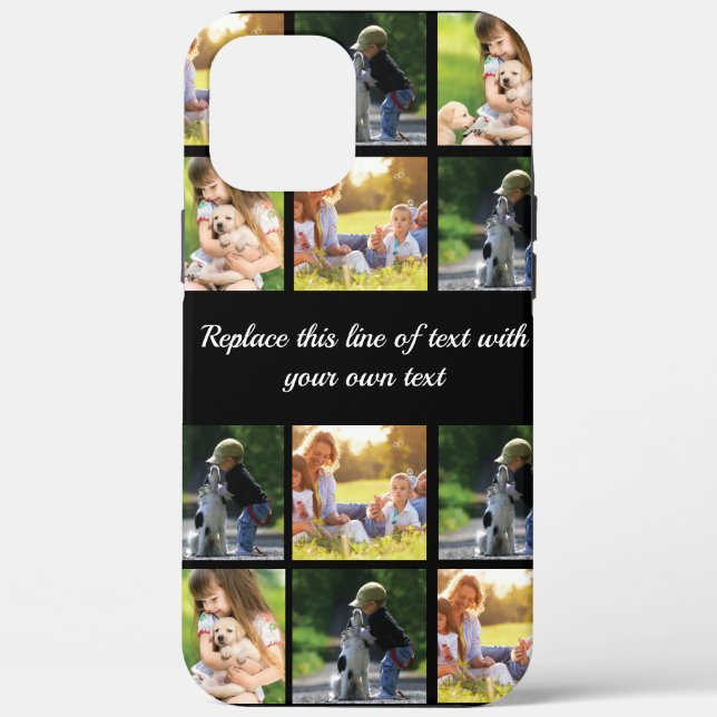 Personalise photo collage and text Case-Mate iPhon Case-Mate iPhone Case (Back)