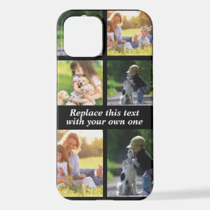 Personalise photo collage and text Case-Mate iPhon iPhone 12 Case
