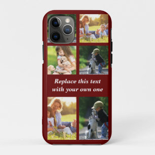 Personalise photo collage and text Case-Mate iPhon iPhone 11 Pro Case