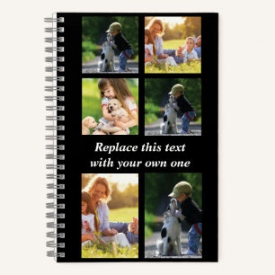 Personalise photo collage and text Case-Mate iPhon Notebook