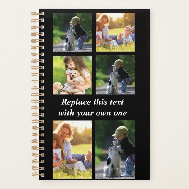 Personalise photo collage and text Case-Mate iPhon Planner (Front)