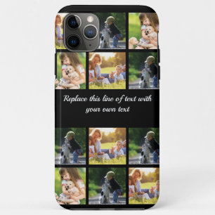 Personalise photo collage and text iPhone 11 pro max case