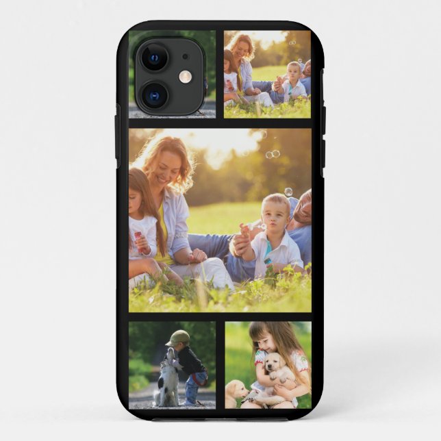 Personalise photo collage  Case-Mate iPhone case (Back)