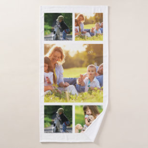 Personalise photo collage  Case-Mate iPhone case Bath Towel