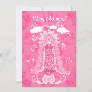 Personalise Pink Merry Christmas 
