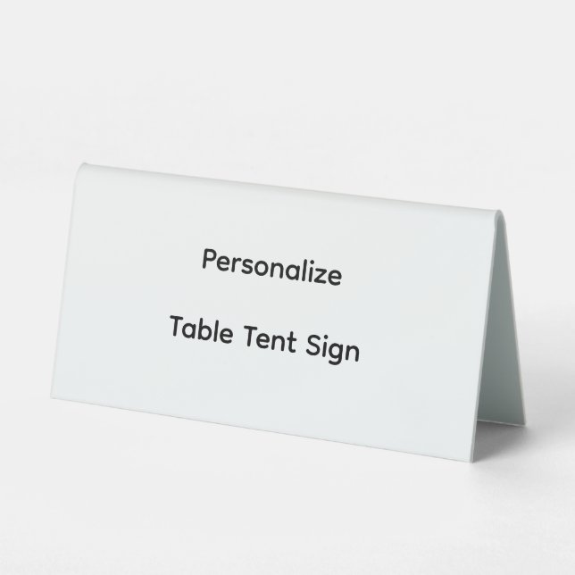 Personalise Plastic (Front)